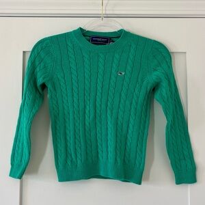 NWT Vineyard Vines Cable Crew in Gumdrop - Size 7